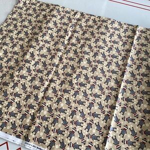 Sock Monkey Cotton Fabric new